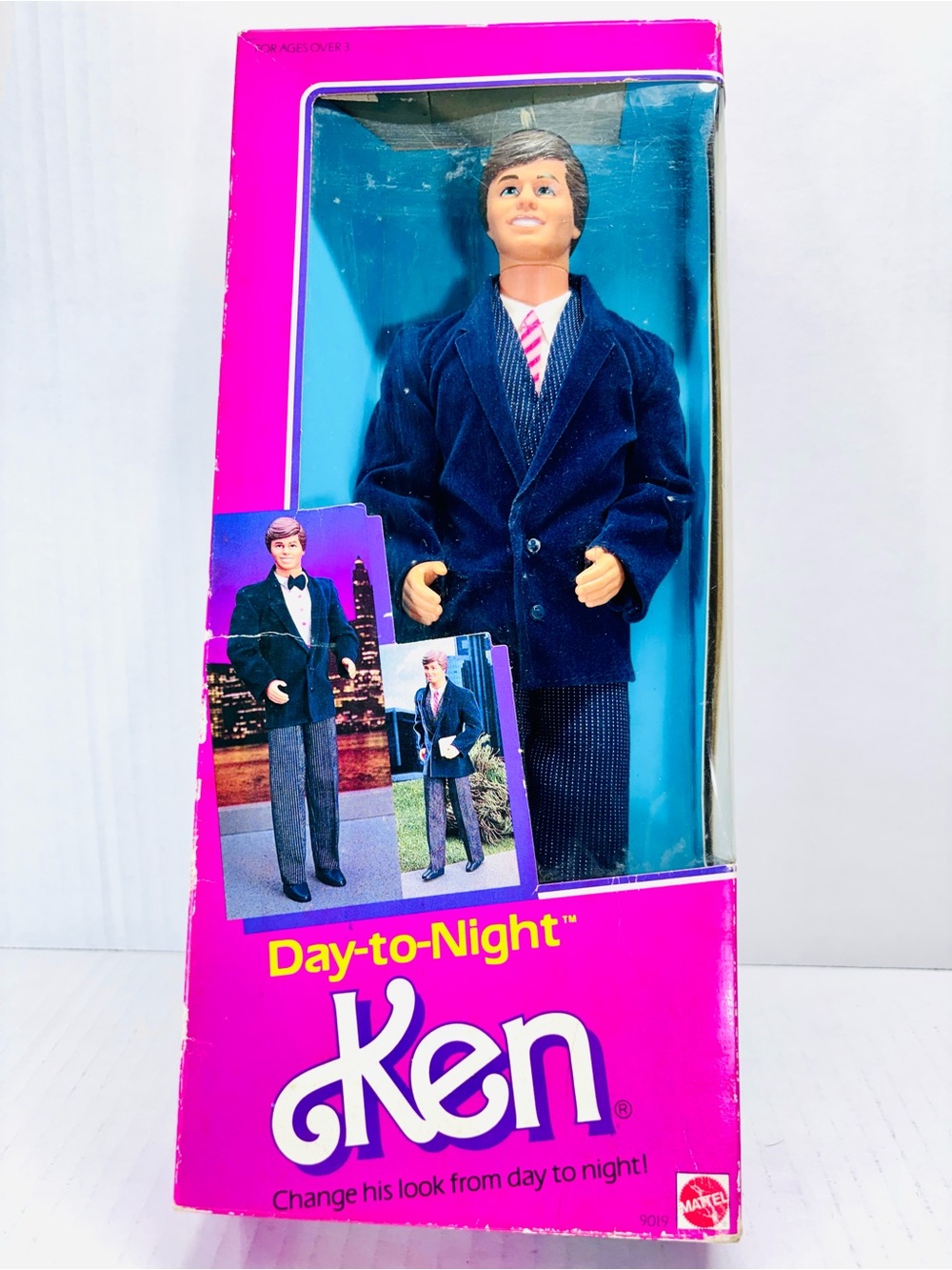 Barbie Day-To-Night Ken Doll Mattel 1984 No. 9019 NRFB
